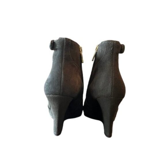 TORY BURCH Milan Suede Wedge Bootie - NWOT - Picture 3 of 11
